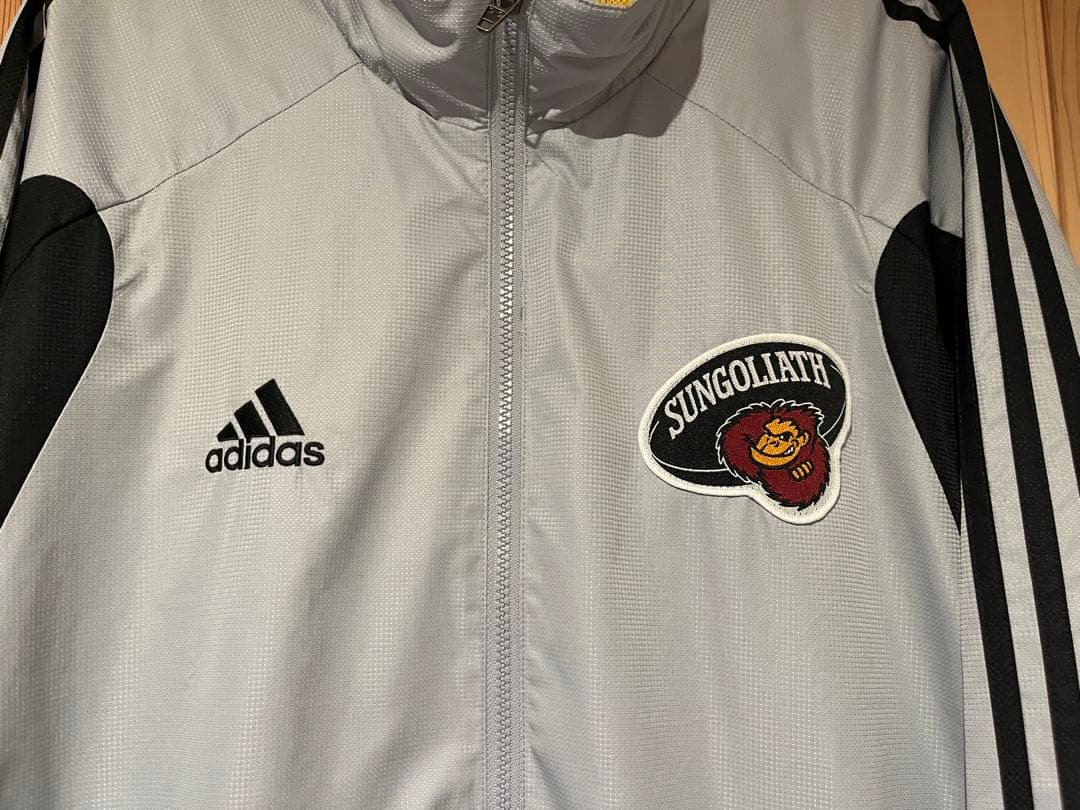 美品 adidas サントリー サンゴリアス ウォームアップジャケット 3XL