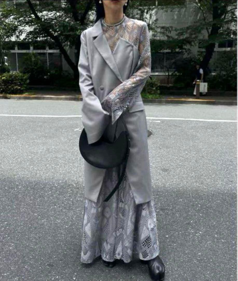 ちゃ。＊UND SUIT DOCKING LACE DRESS Ameri