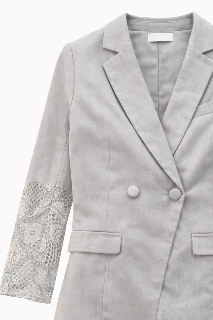 ちゃ。＊UND SUIT DOCKING LACE DRESS Ameri