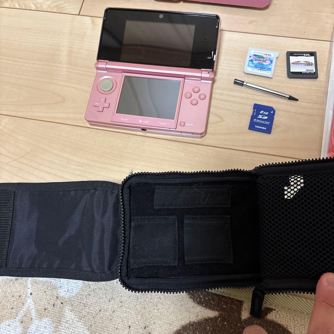 美品ニンテンドー3DS ミスティピンク　おまけ付き