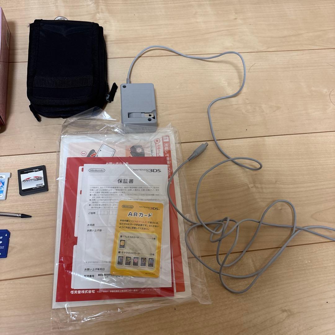 美品ニンテンドー3DS ミスティピンク　おまけ付き