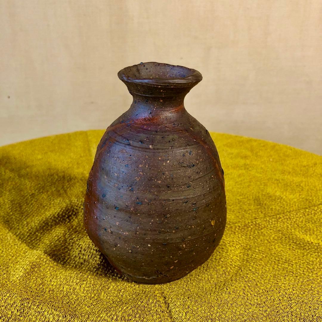 常陸の火襷徳利