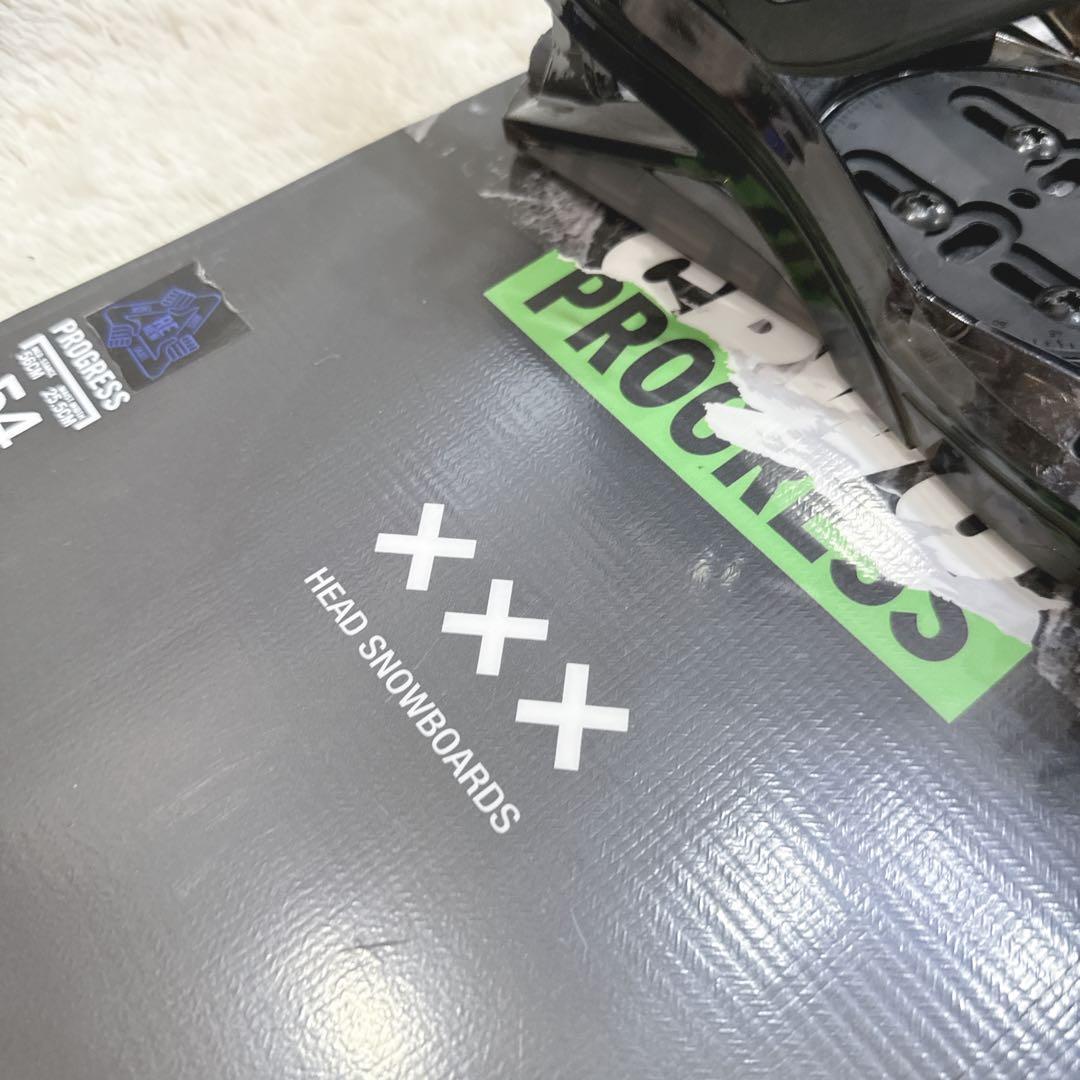 スノーボード ビンディングセット ヘッド HEAD CRWU PROGRESS