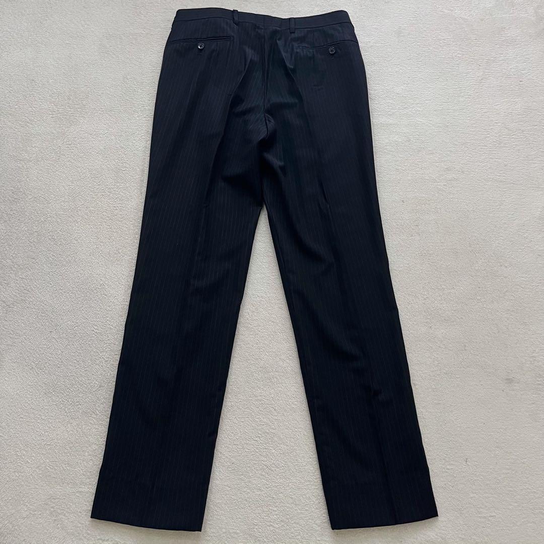 ミツミネ　ロロピアーナ　セットアップ　スーツ 背抜き ネイビー