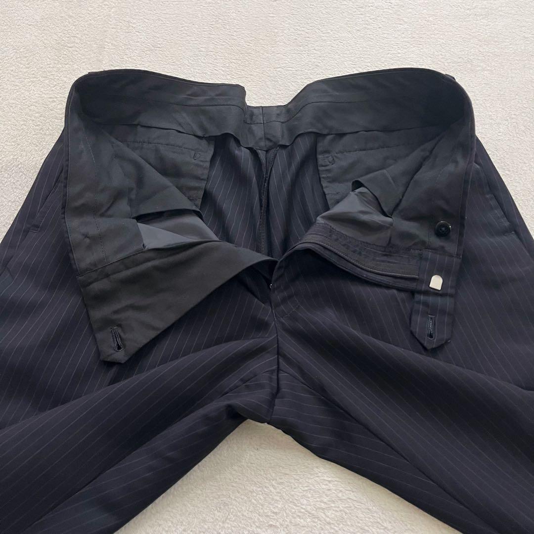 ミツミネ　ロロピアーナ　セットアップ　スーツ 背抜き ネイビー