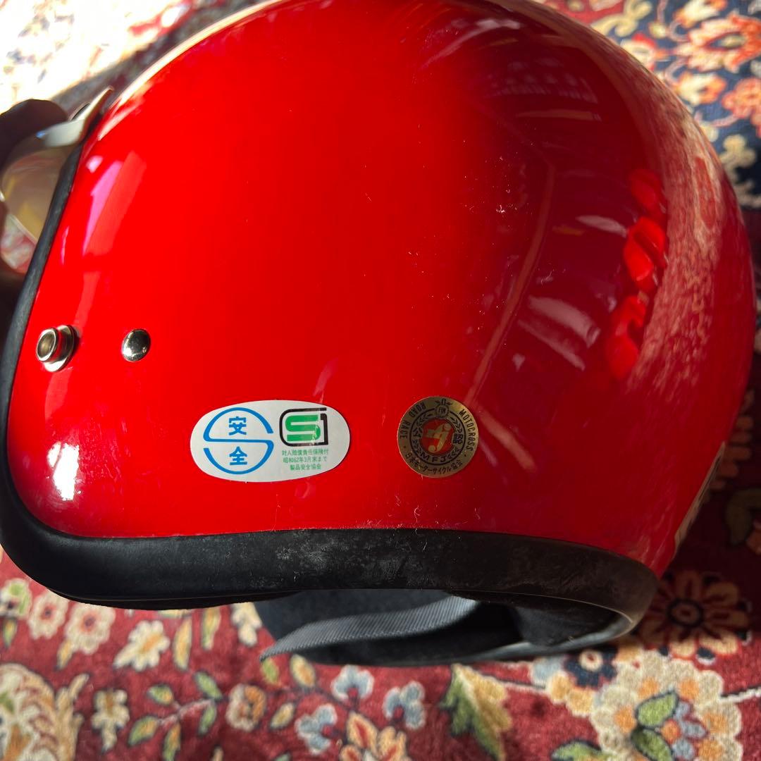 YAMAHA ZENITH ジェットヘルメット　L 当時もの