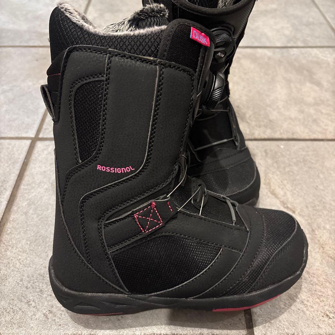 美品 ROSSIGNOL DUSK BOA スノーボードブーツ 女性用 23cm