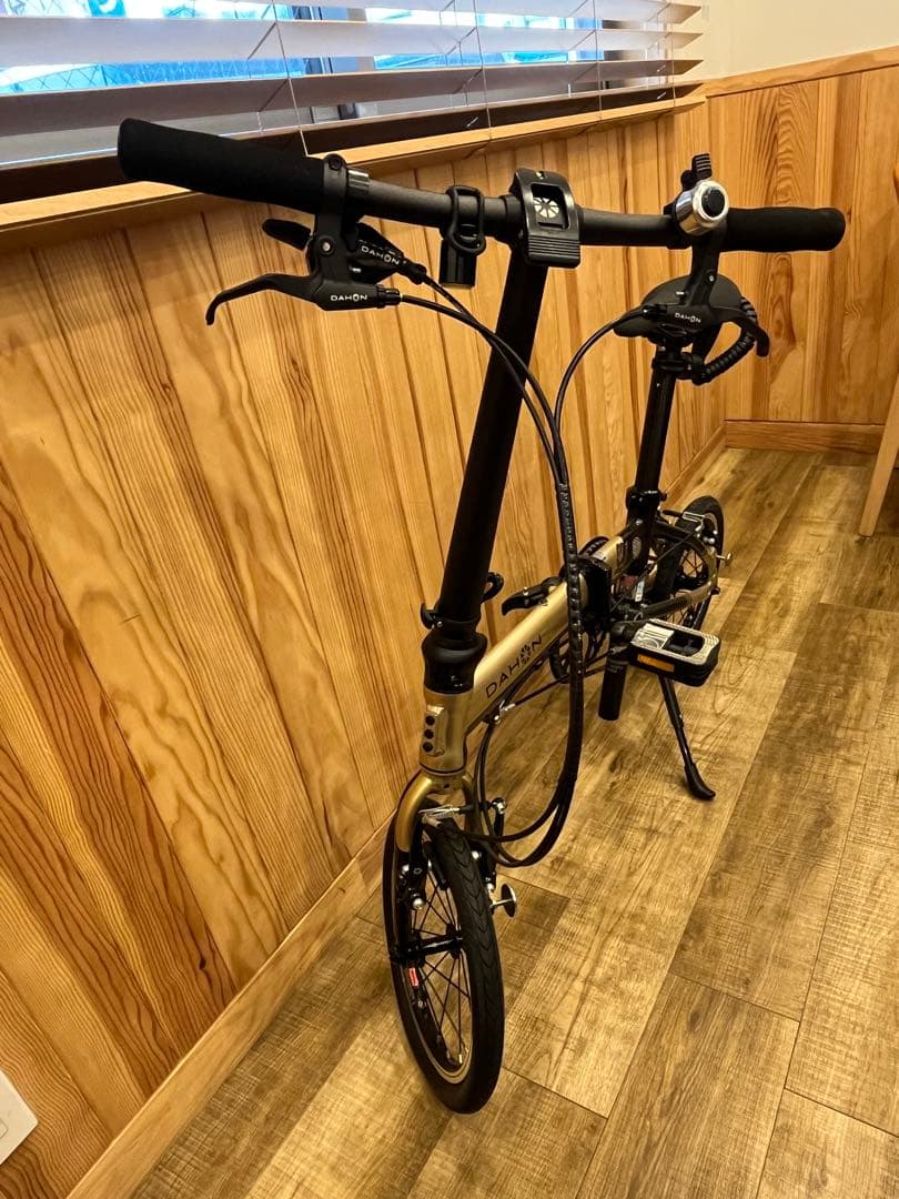 【雅弓様】DAHON K3折りたたみ自転車 ゴールド