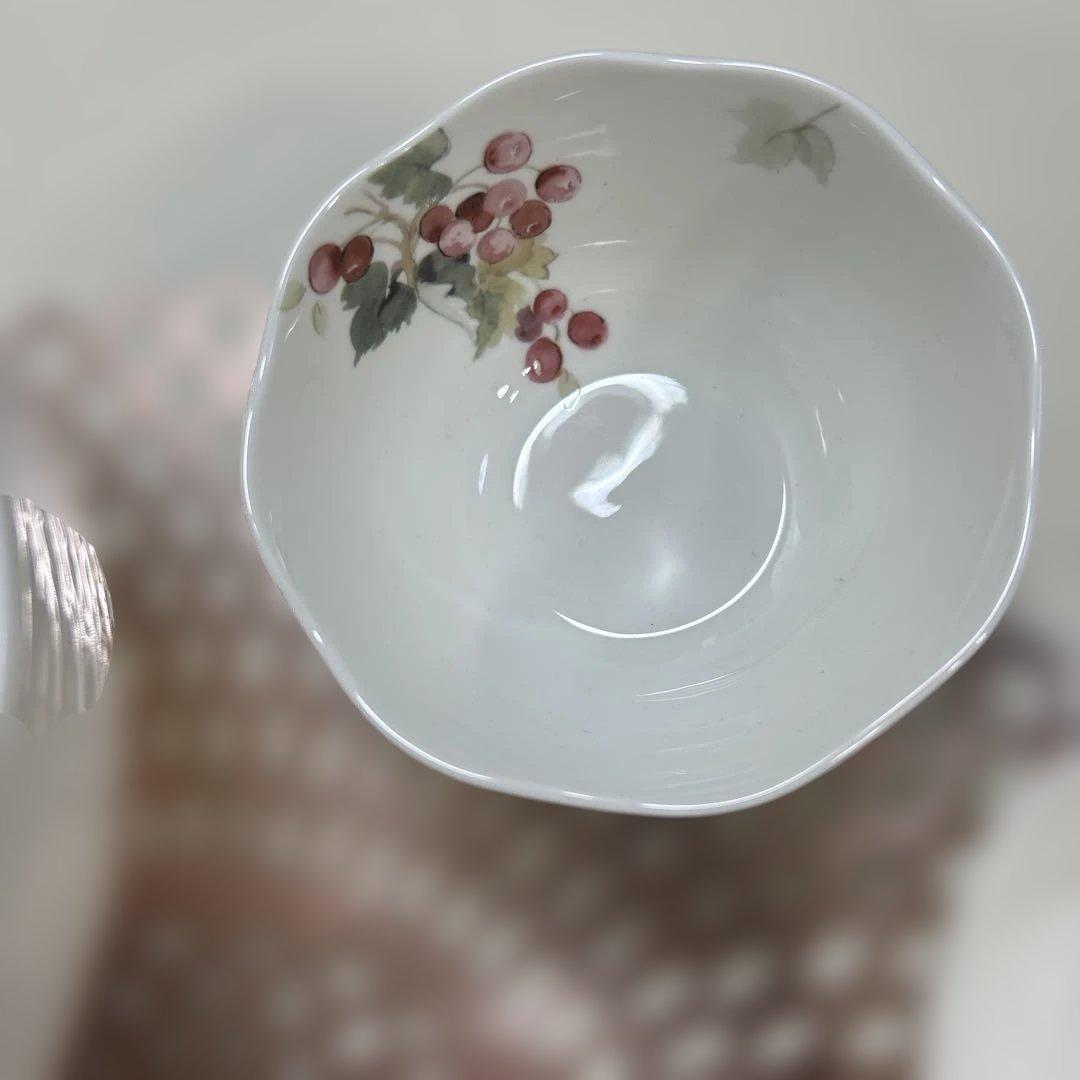 NARUMI＊ルーシーガーデン・大鉢・小鉢5・サラダボウルセット・ボーンチャイナ