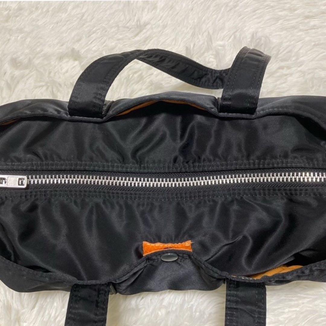 美本 PORTER ポーター タンカー TANKER ミニボストンバッグ 黒