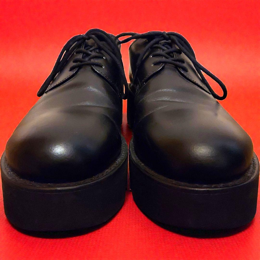 【ラッドミュージシャン】ダービーシューズ 厚底 ラバーソール ドレスシューズ