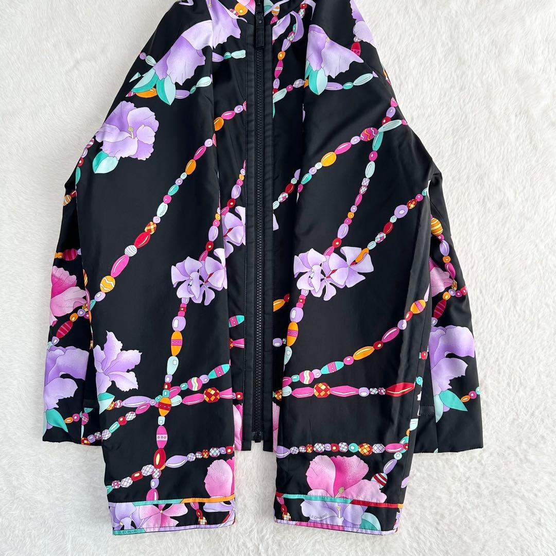 美品✨XL(42) レオナール リバーシブル ジャケット 花柄 LEONARD