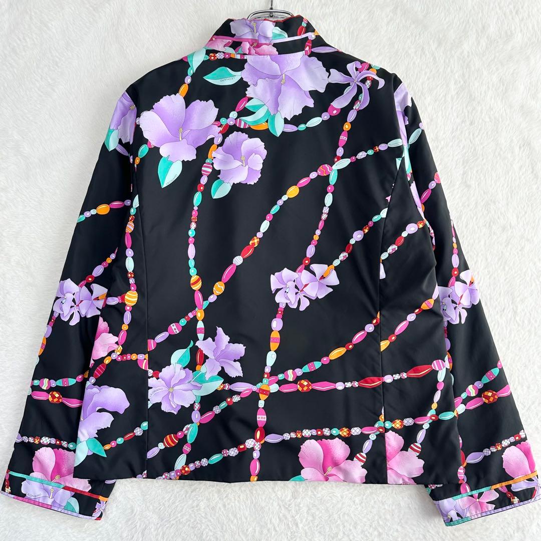美品✨XL(42) レオナール リバーシブル ジャケット 花柄 LEONARD