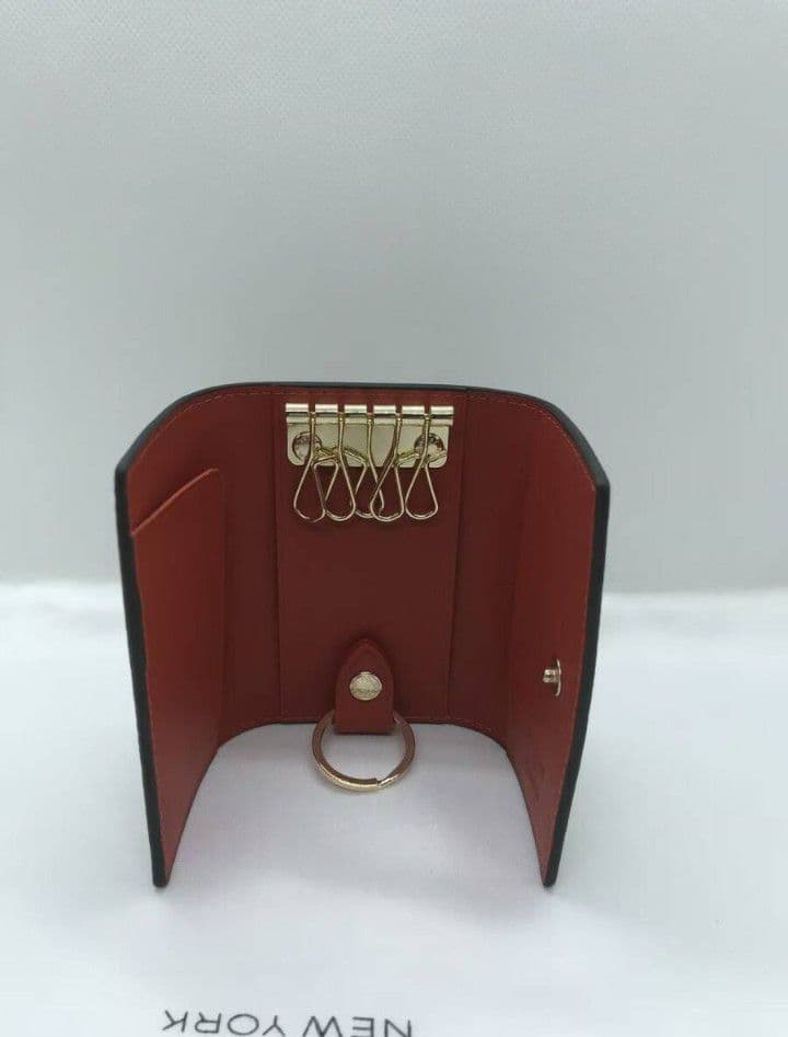 新品未使用コーチ5連キーケーススヌーピー柄ブラウンレディース送料無料即日発送