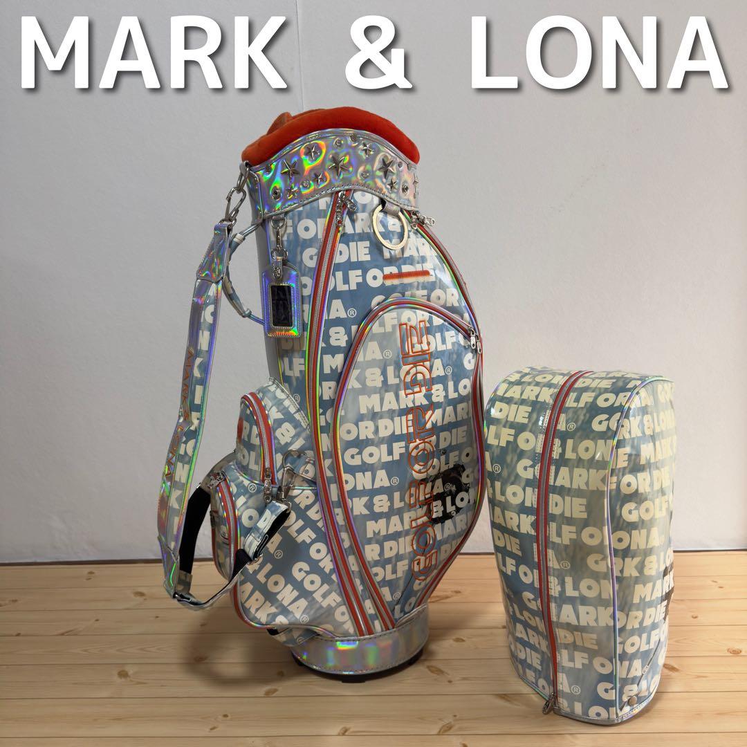 【完売品】マークアンドロナ キャディバッグ 9型 メンズ レディース ホワイト