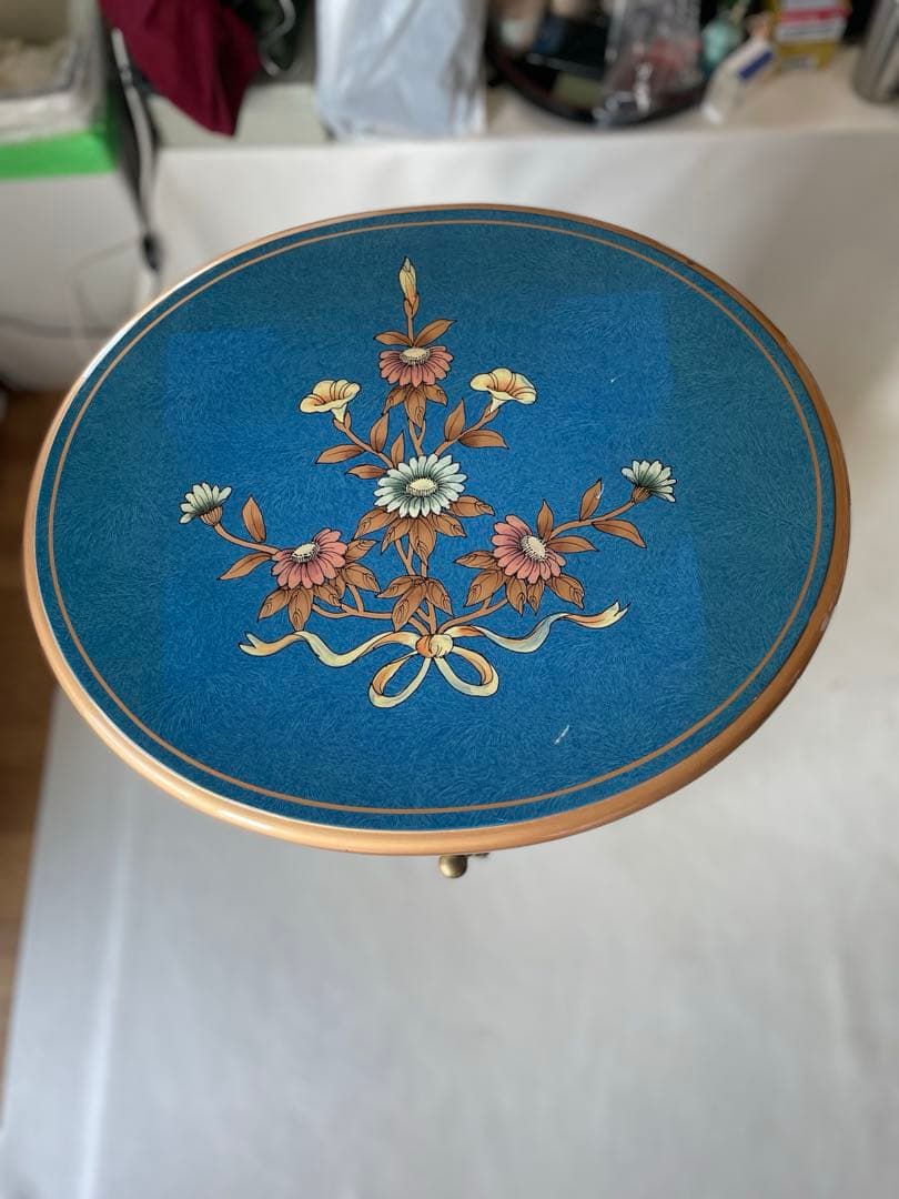 象嵌 象嵌細工 5段チェスト 小引き出し 電話台 サイドテーブル キャビネット