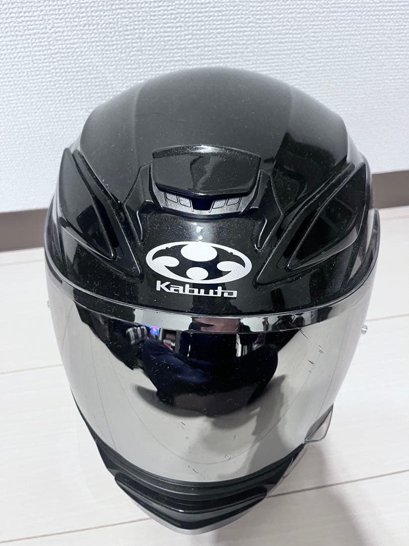 OGK カブト シューマ Mサイズ ミラーシールド付