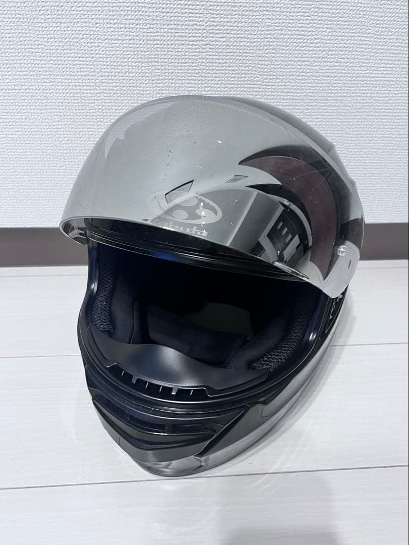 OGK カブト シューマ Mサイズ ミラーシールド付