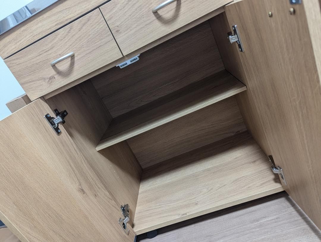 ベルメゾン 大型キッチンカウンター 150cm