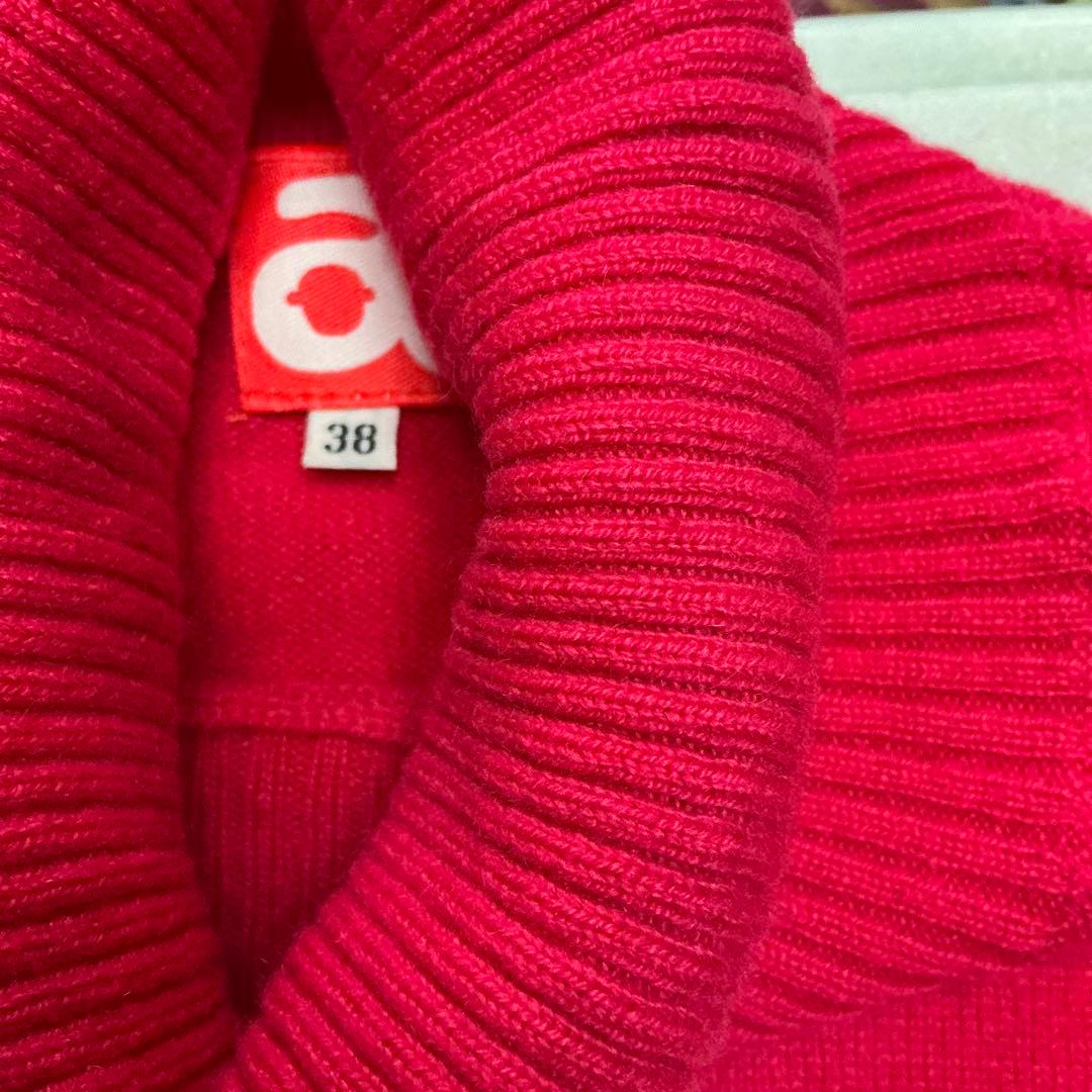 ❤️アルチビオ　カシミア100% タートルネックセーター　　38