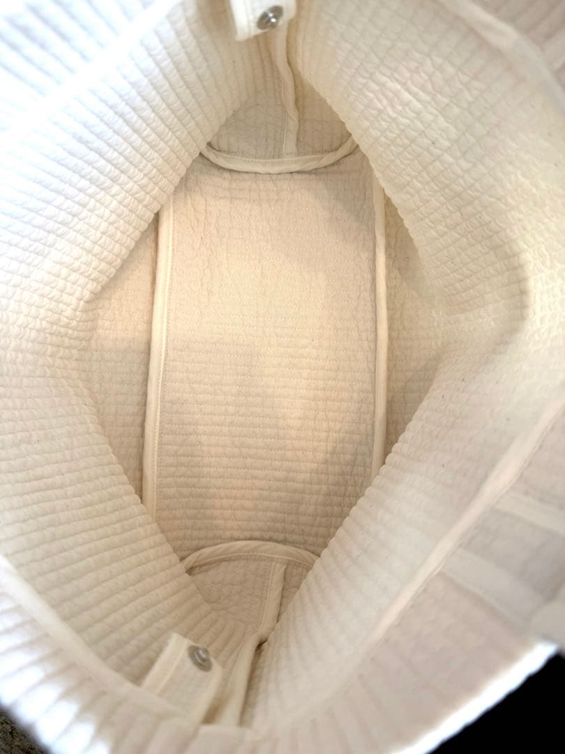 【サファイア】ピオヌンナル×JAL トートバッグ　ヴィクトリア　底板付き