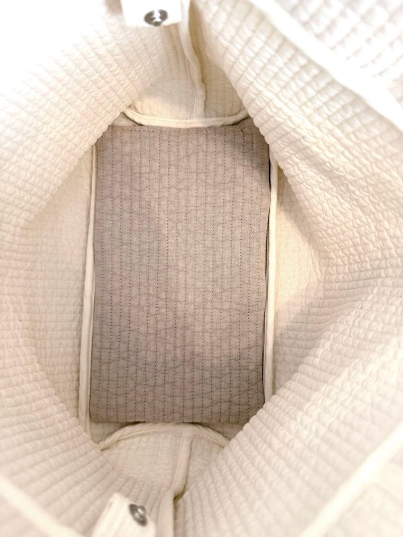 【サファイア】ピオヌンナル×JAL トートバッグ　ヴィクトリア　底板付き