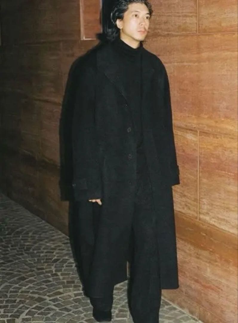 【LIDNM】STRECCAN REVER COAT 24AW