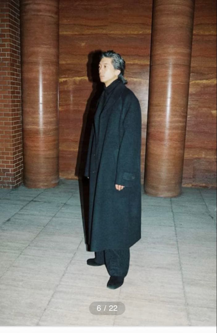 【LIDNM】STRECCAN REVER COAT 24AW