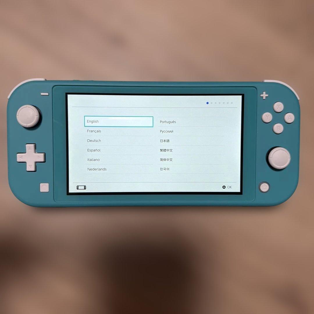 Nintendo Switch Lite ターコイズ 本体とゲームソフト