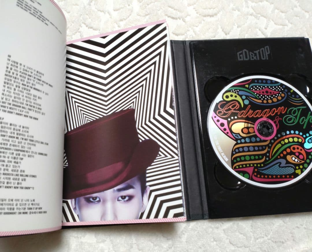 【希少】GD & TOP THE FIRST ALBUM 韓国版 CD
