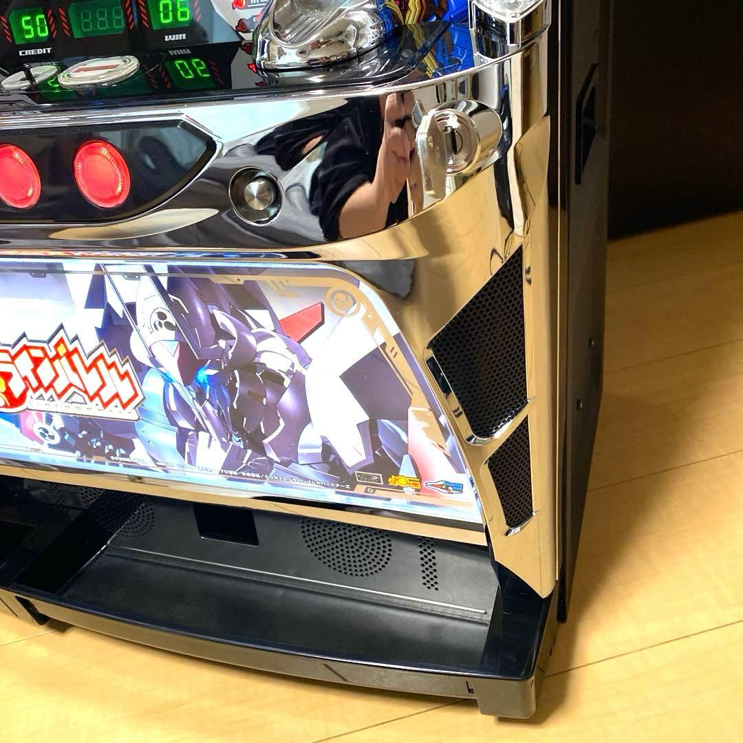 希少！ パチスロ 鉄のラインバレル 実機 白ロム搭載機 直撃+ウェイトカット♪