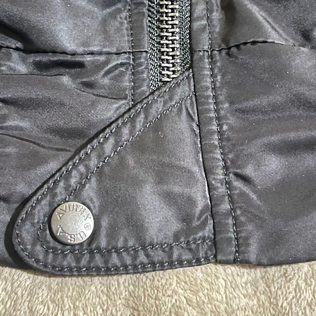 AVIREX フライトジャケット アーチロゴ コマーシャルロゴ L-2