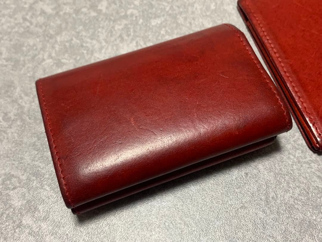 アブラサス　小さい財布　薄いマネークリップ　ブッテーロレザーエディション　セット