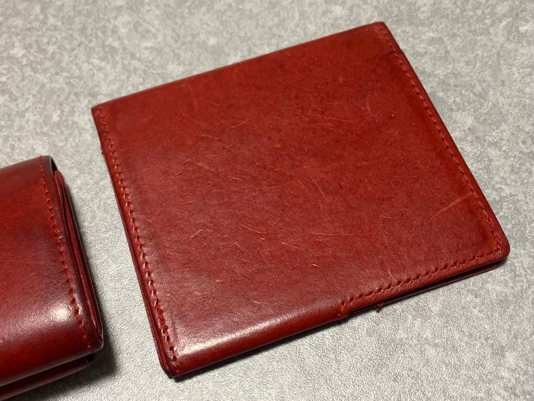 アブラサス　小さい財布　薄いマネークリップ　ブッテーロレザーエディション　セット