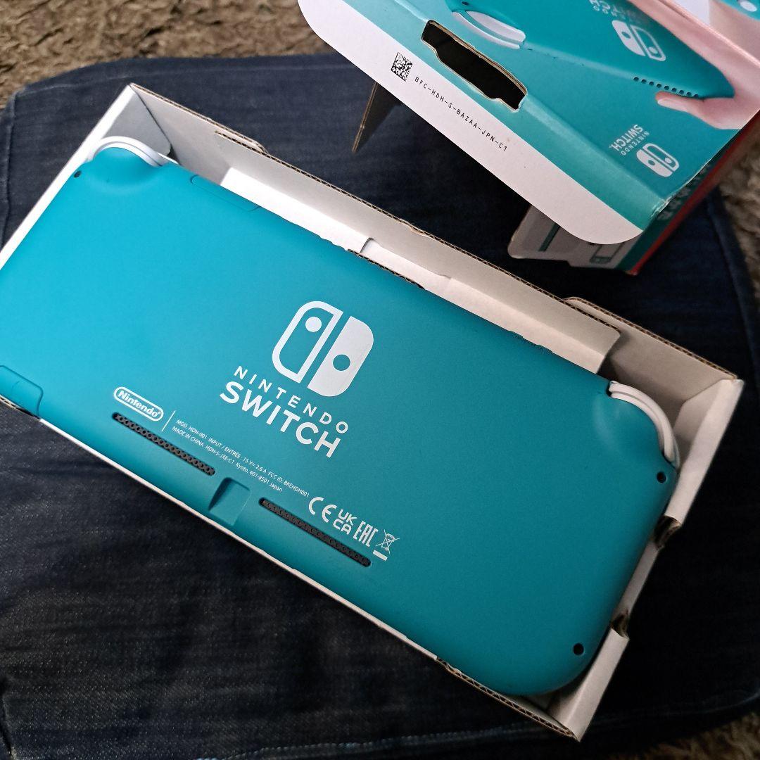Nintendo Switch Lite ターコイズ+ マイクロSD256GB