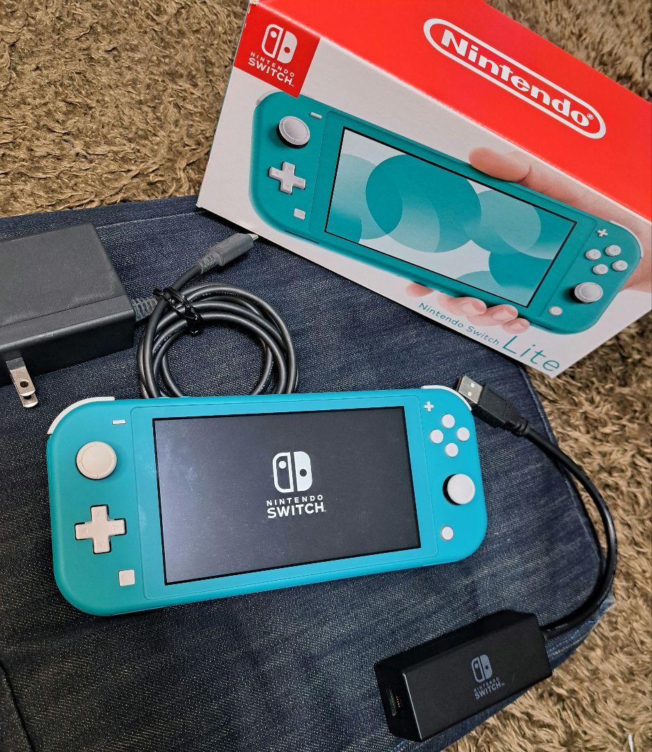 Nintendo Switch Lite ターコイズ+ マイクロSD256GB