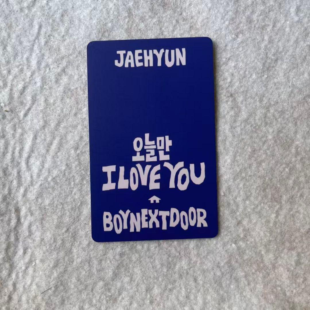 ボネクド BOYNEXTDOOR LINE MUSIC 当選 ジェヒョン トレカ