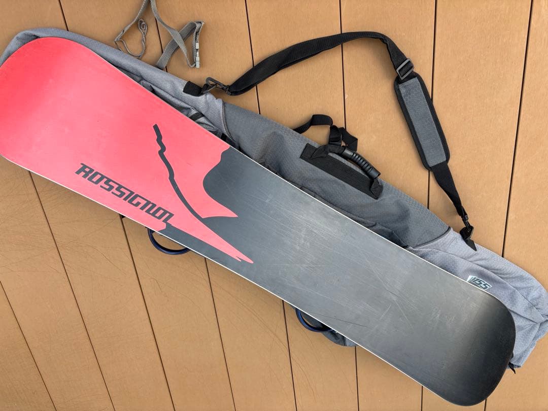 Rossignol 145cm スノーボード＋バインディング＋ケース　セット