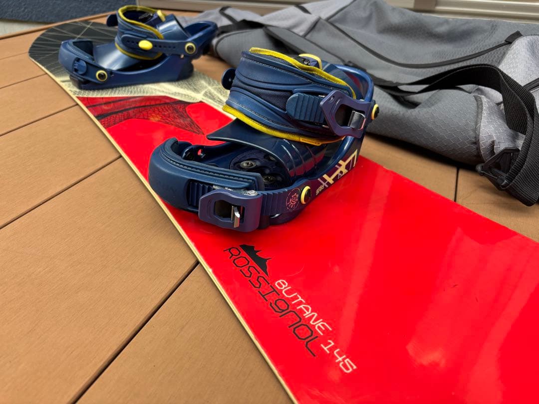 Rossignol 145cm スノーボード＋バインディング＋ケース　セット