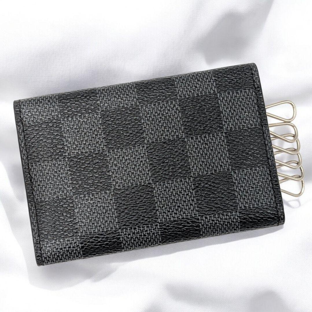 ルイヴィトン ダミエ・グラフィット　ミュルティクレ6　キーケース