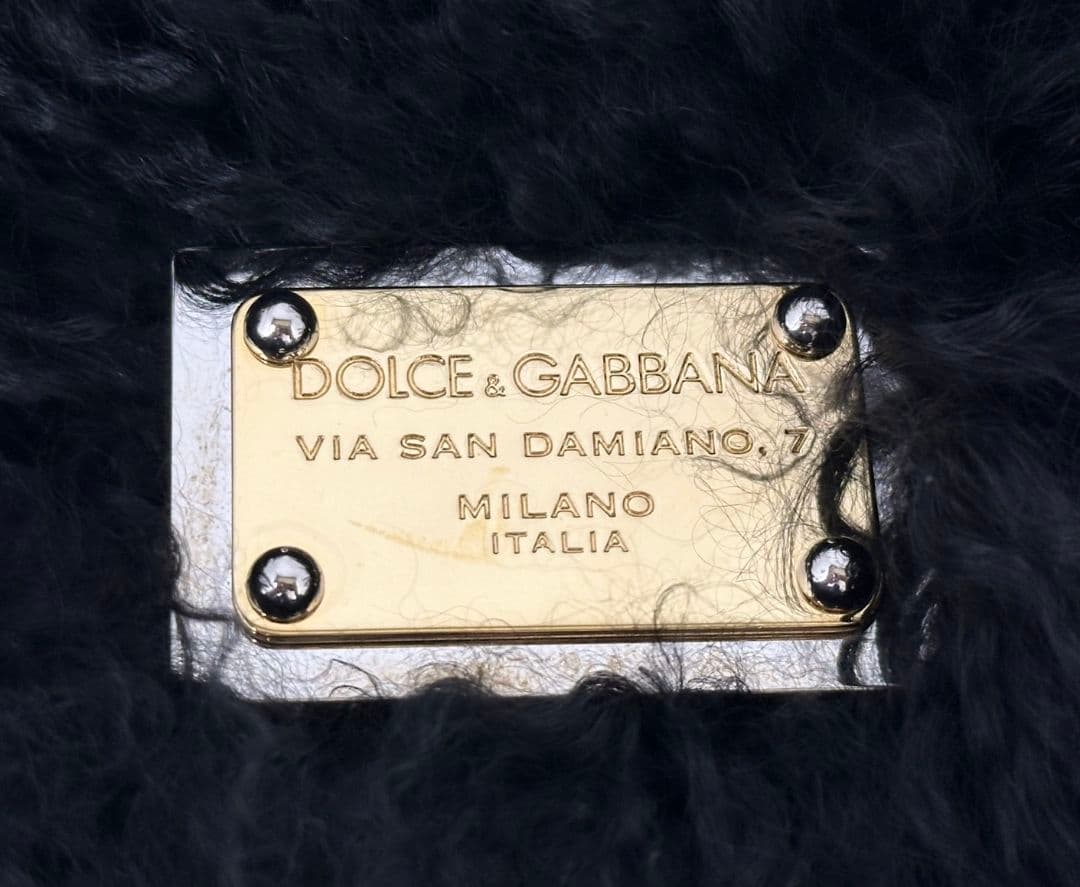 D&Gドルチェ&ガッバーナ ショルダーバッグ ブラック (2602074)