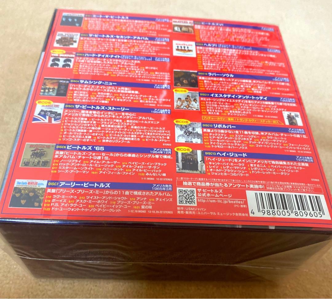 7月特別セール★初回生産限定盤ビートルズTHE U.S.BOX 13CD定価3万