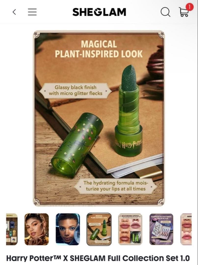 け*き様 ハリーポッター SHEGLAM 公式 フルコレクションセット 第一弾