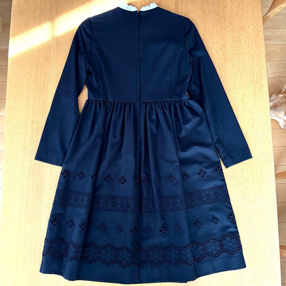 ファミリア　ワンピース　　組曲　ニットジャケット　フォーマル2点セット