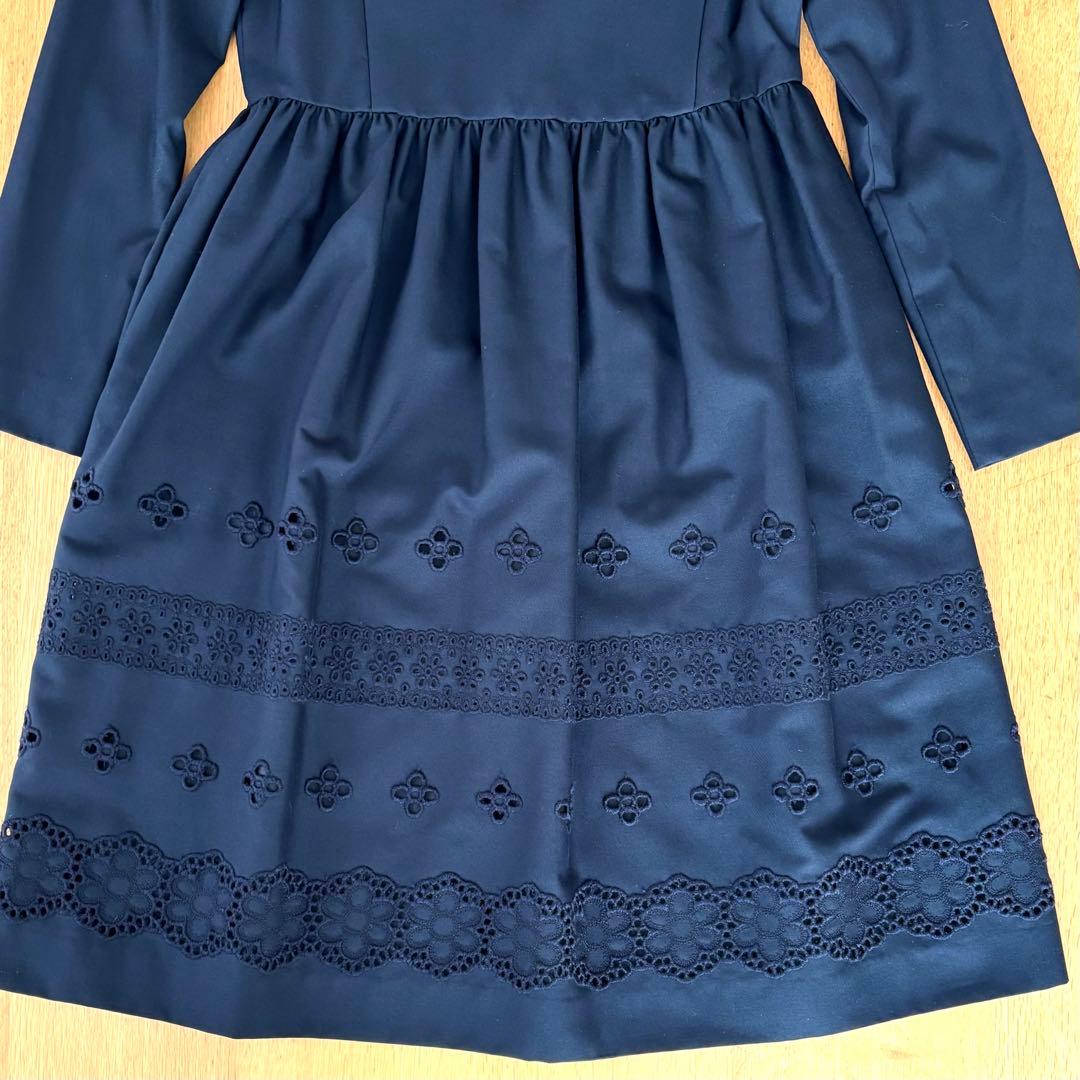 ファミリア　ワンピース　　組曲　ニットジャケット　フォーマル2点セット