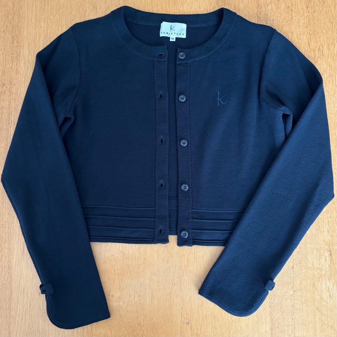 ファミリア　ワンピース　　組曲　ニットジャケット　フォーマル2点セット