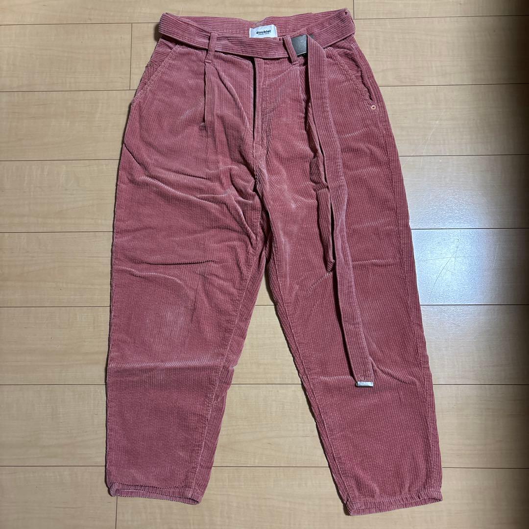 doublet コーデュロイワイドトラウザー