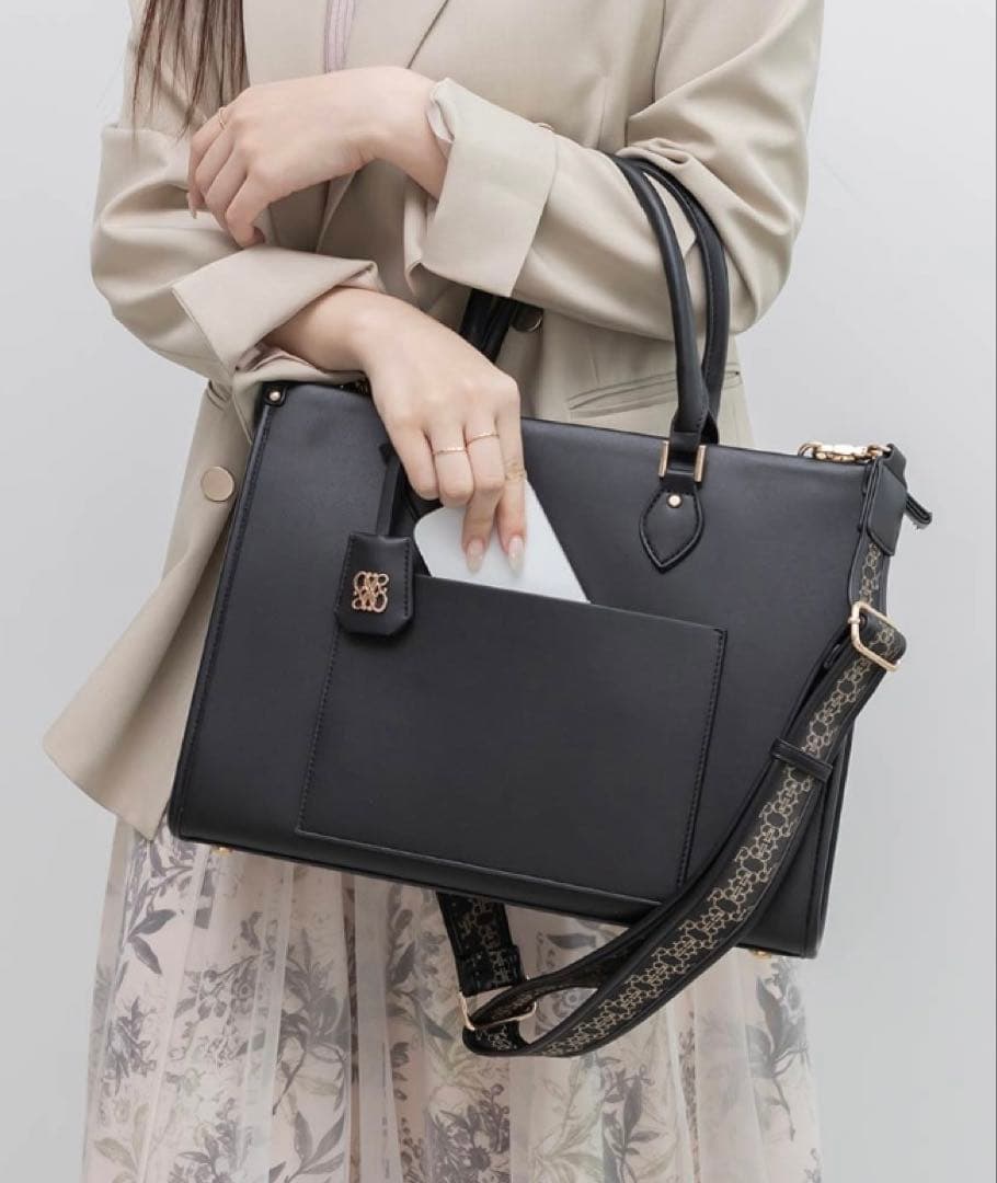 RANDA モノグラムトートバッグ