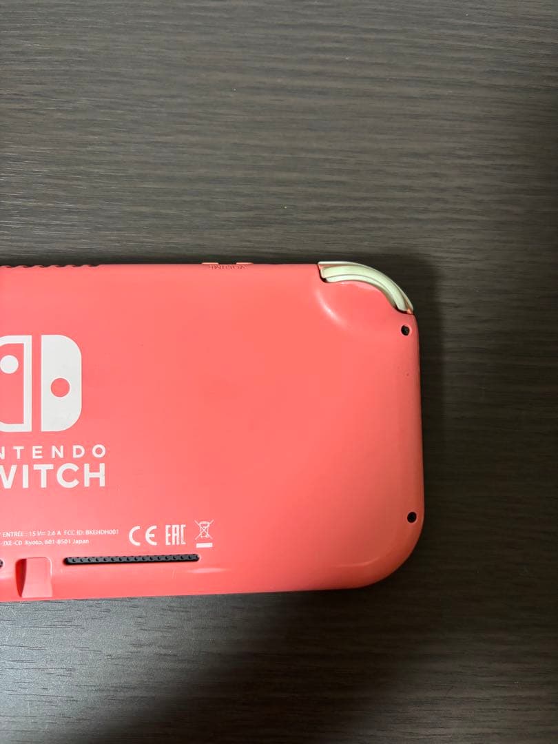 Nintendo Switch Lite ピンク　充電器付
