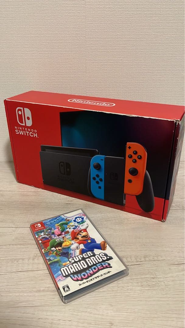 Nintendo Switch 本体　スーパーマリオブラザーズワンダー　セット